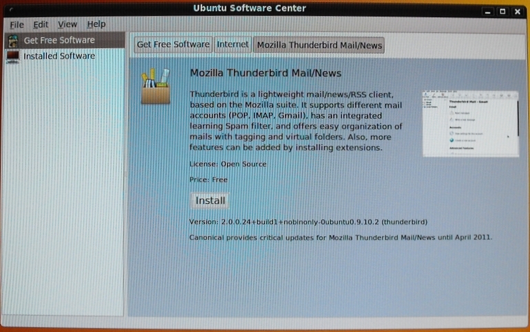 D032_ubuntuSoftwareCenter_thunderbirdInstallWindow_2010-10-12_18:24_770x483.jpg
